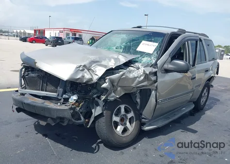 2002 Chevrolet Trailblazer Lt from USA, damaged, VIN 1GNDS13SX22471800